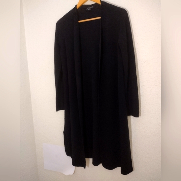 Eileen Fisher Organic Linen Blend Knit Cardigan - Picture 8 of 10